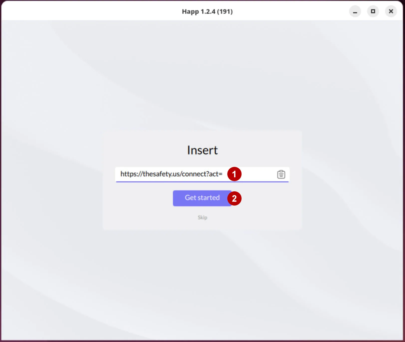 Adding a new xVPN subscription to Happ on Ubuntu